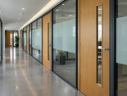 Commercial fire doors